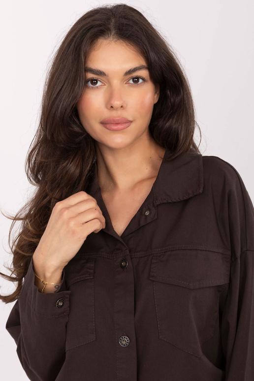 Košile - tmavě hnědá