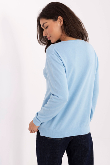 Světle modrý svetr 2