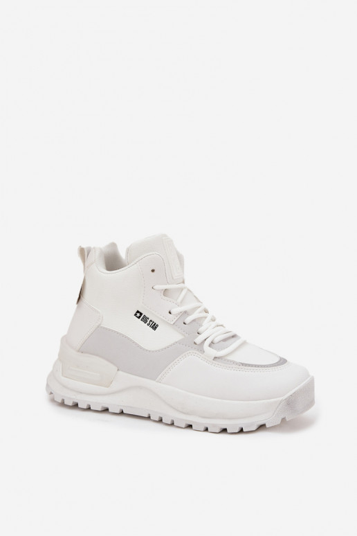 tenisky  s platformou Big Star SS274510 bílé tenisky  s platformou Big Star SS274510 bílé