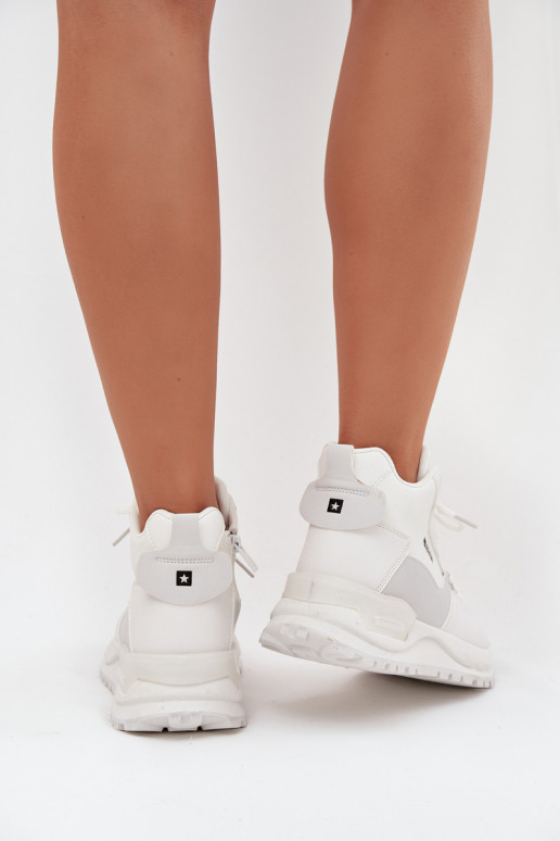 tenisky  s platformou Big Star SS274510 bílé tenisky  s platformou Big Star SS274510 bílé