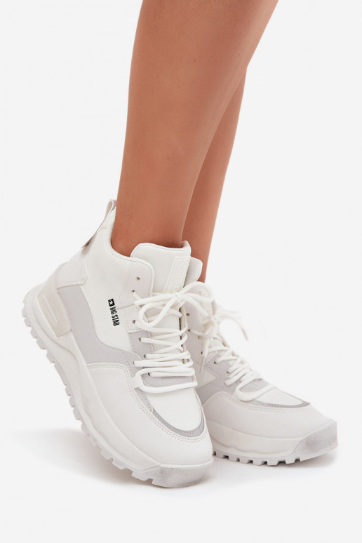 tenisky  s platformou Big Star SS274510 bílé tenisky  s platformou Big Star SS274510 bílé