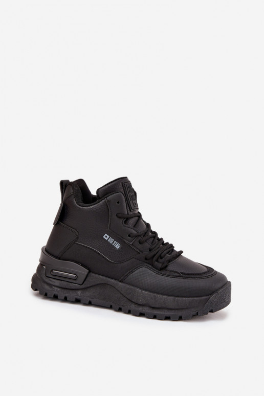 tenisky  s platformou Big Star SS274509 Černé tenisky  s platformou Big Star SS274509 Černé