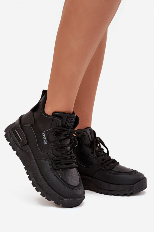 tenisky  s platformou Big Star SS274509 Černé tenisky  s platformou Big Star SS274509 Černé