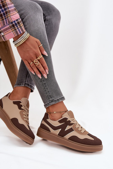 Tenisky  Eko  hnědá Givelle