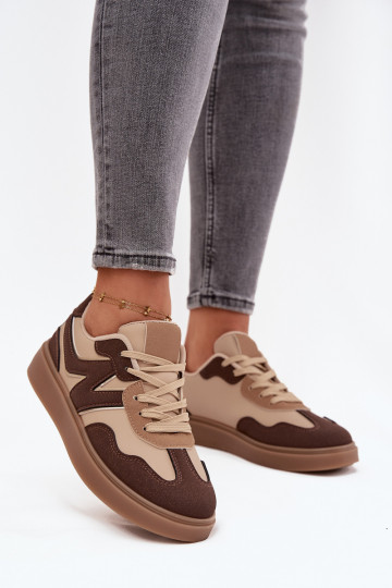 Tenisky  Eko  hnědá Givelle 2