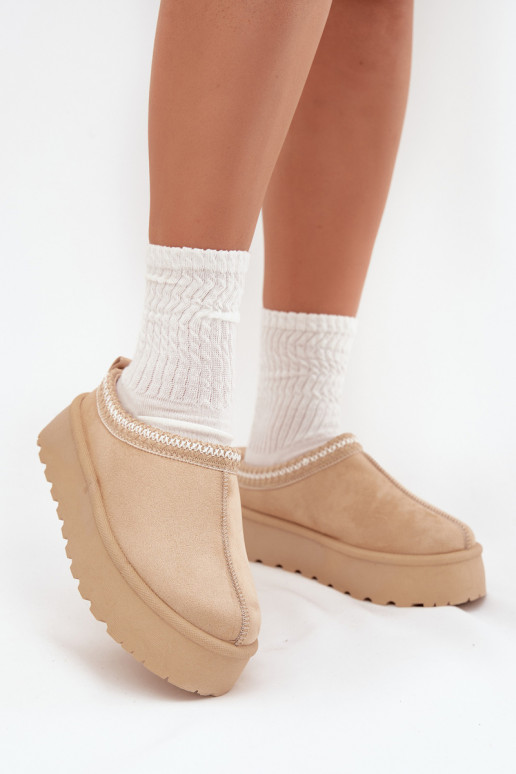  Sněhule  Z Haftem s platformou slonová kost Narirya