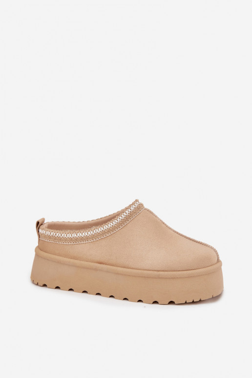  Sněhule  Z Haftem s platformou slonová kost Narirya