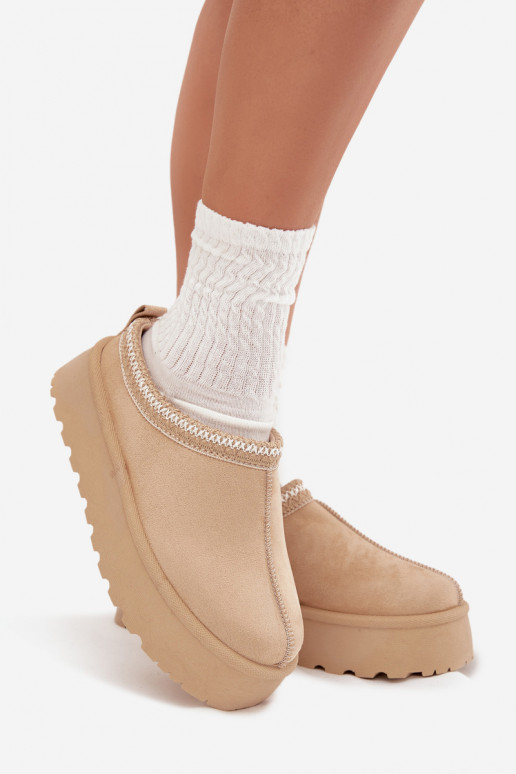  Sněhule  Z Haftem s platformou slonová kost Narirya