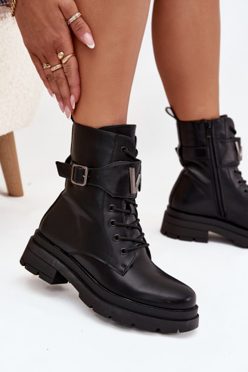 boty   Eko  se zdobenými podpatky Černé Ylianne