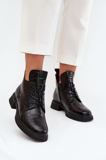 Dřeváky  Tłoczeniem zateplené Vinceza 66815 Černé