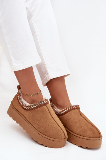 Sněhule  Z Haftem s platformou hnědáTaliah