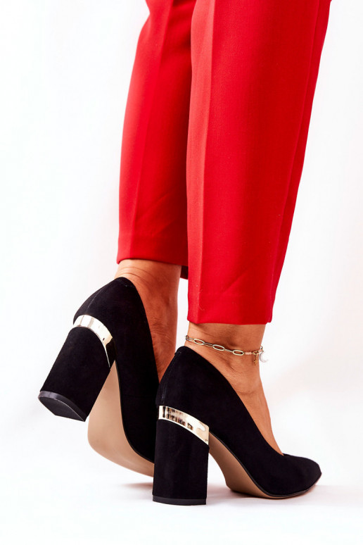 Semišové boty  3117 Černé Semišové boty  3117 Černé