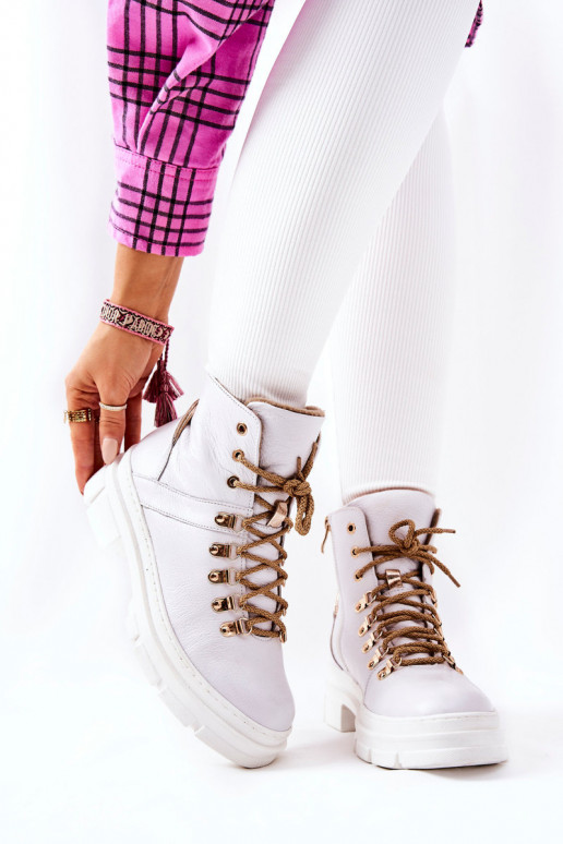 zateplené Dřeváky Bílá-béžové Brescia  zateplené Dřeváky Bílá-béžové Brescia