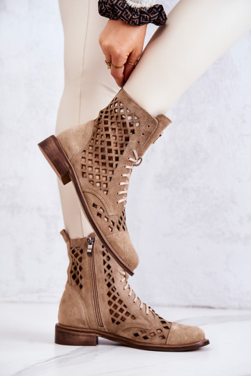 Zazoo 2695 s ažurovými prvky Dřeváky Camel 2