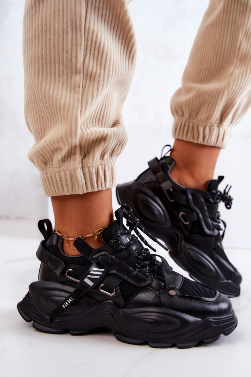 tenisky Tenisky GOE JJ2N4083 Černé tenisky Tenisky GOE JJ2N4083 Černé