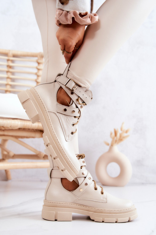 Dřeváky slonová kost Everly   Dřeváky slonová kost Everly