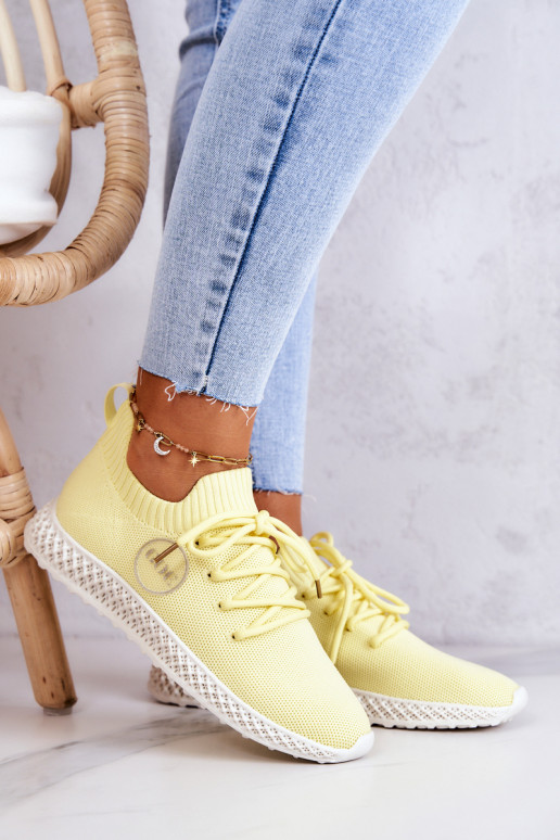  Sportovní styl boty GOE JJ2N4150 Žluté