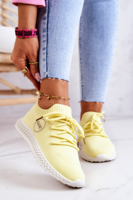  Sportovní styl boty GOE JJ2N4150 Žluté