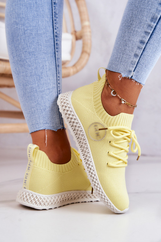  Sportovní styl boty GOE JJ2N4150 Žluté