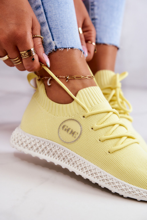  Sportovní styl boty GOE JJ2N4150 Žluté
