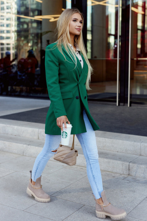 Semišové boty Výstřih béžové Lemar Forget Me  Semišové boty Výstřih béžové Lemar Forget Me