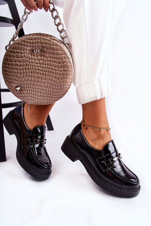 s efektem laku boty  Černé Lemar Hestill s efektem laku boty  Černé Lemar Hestill