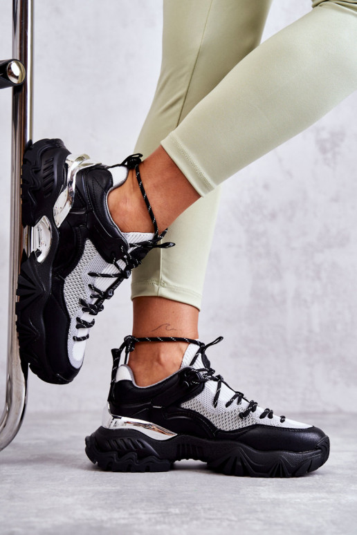  tenisky Memory Foam System Big Star KK274053 Černé a-šedá