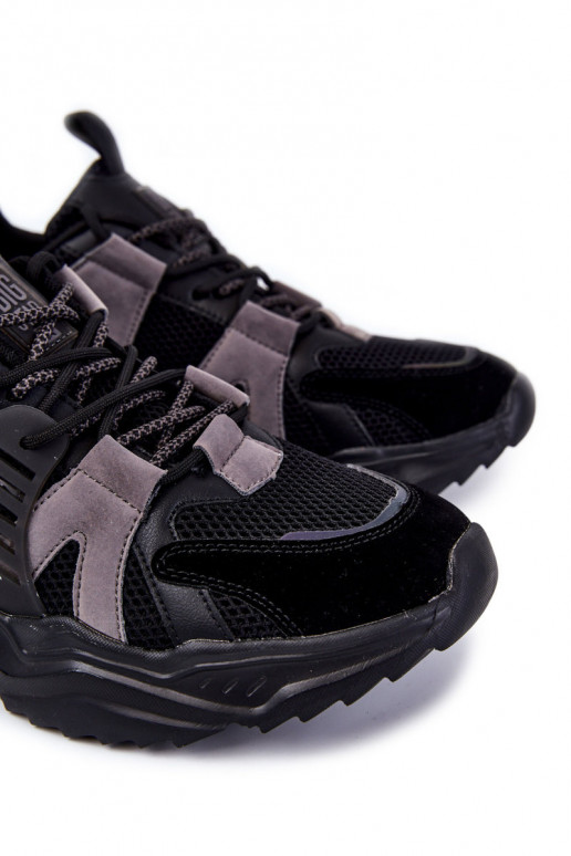 Sportovní styl boty Big Star KK174054 Černé   Sportovní styl boty Big Star KK174054 Černé