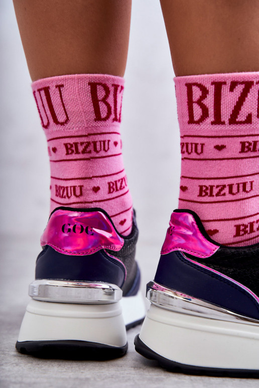 tenisky  GOE KK2N4081 Černé a-tmavě modrá  tenisky  GOE KK2N4081 Černé a-tmavě modrá