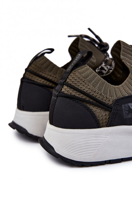 tenisky Big Star KK174014 khaki  tenisky Big Star KK174014 khaki