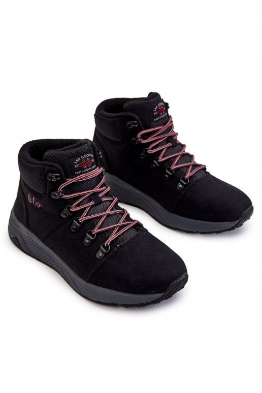 Zateplené turistické boty Lee Cooper LCJ-22-31-1451 Černé  Zateplené turistické boty Lee Cooper LCJ-22-31-1451 Černé