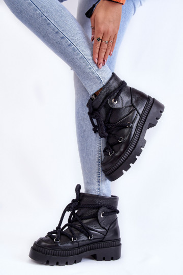 Dřeváky Sněhule Černé Kallen 2