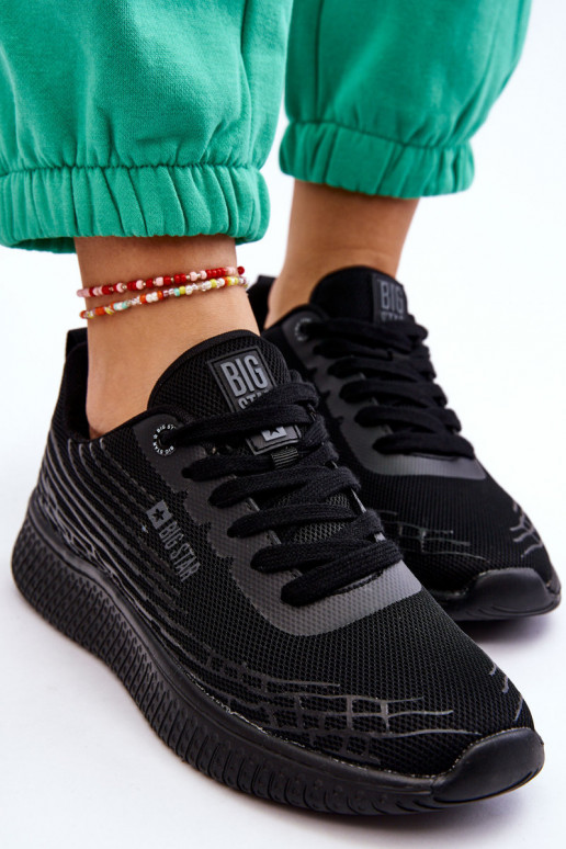 tenisky Memory Foam System Big Star LL274662 Černé   tenisky Memory Foam System Big Star LL274662 Černé