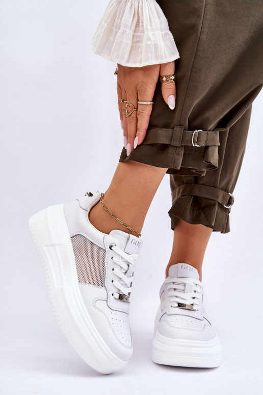 tenisky GOE LL2N4060 bílé   tenisky GOE LL2N4060 bílé