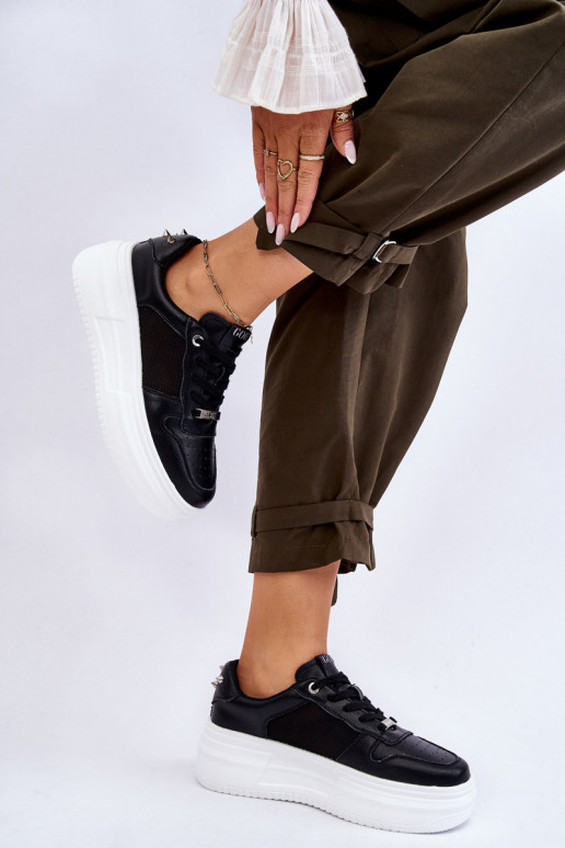 tenisky GOE LL2N4061 Černé   tenisky GOE LL2N4061 Černé