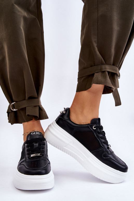 tenisky GOE LL2N4061 Černé   tenisky GOE LL2N4061 Černé