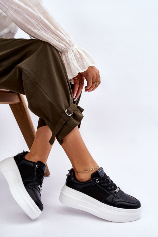 tenisky GOE LL2N4061 Černé   tenisky GOE LL2N4061 Černé