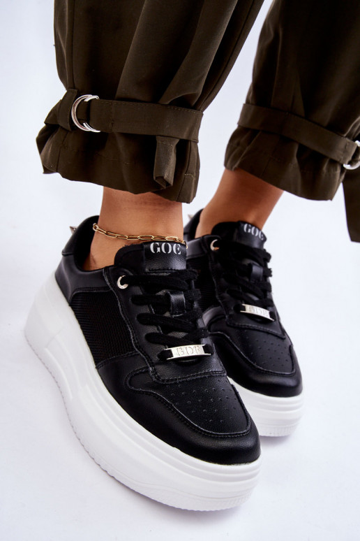 tenisky GOE LL2N4061 Černé   tenisky GOE LL2N4061 Černé