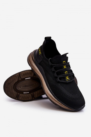 Slip-on vzor  tenisky GOE LL1N4024 Černé 2