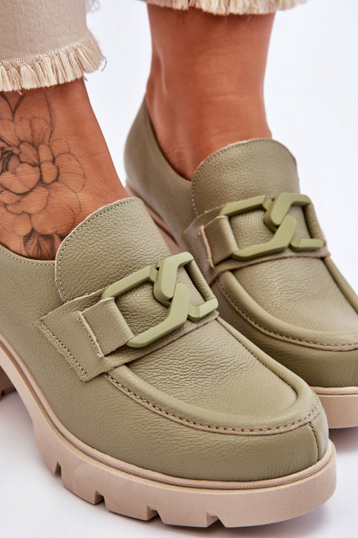 Elegantní styl boty s podpatky s ornamenty zelené Lemar Harmell Elegantní styl boty s podpatky s ornamenty zelené Lemar Harmell