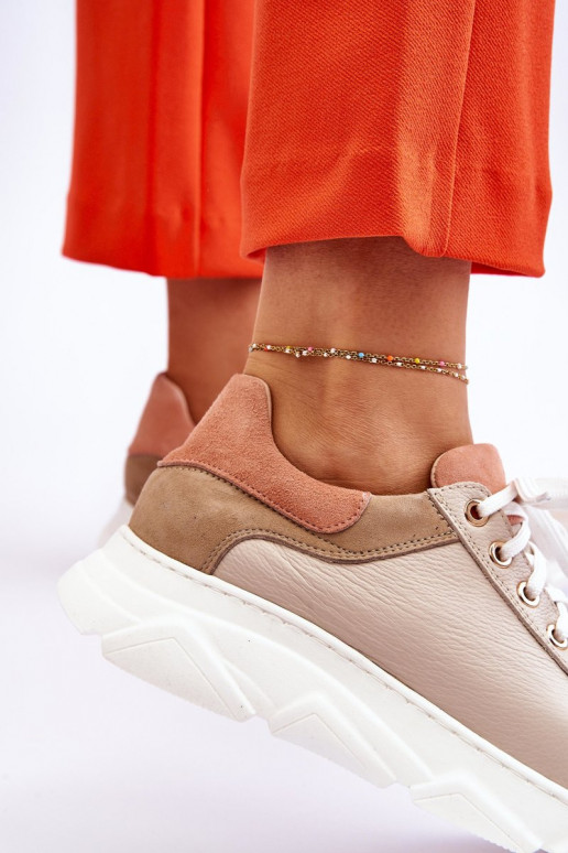 tenisky s platformou béžové Alisane   tenisky s platformou béžové Alisane