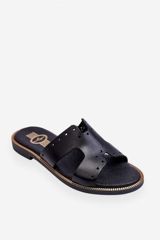 Zazoo 40326  Pantofle  Černé