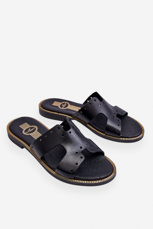 Zazoo 40326  Pantofle  Černé