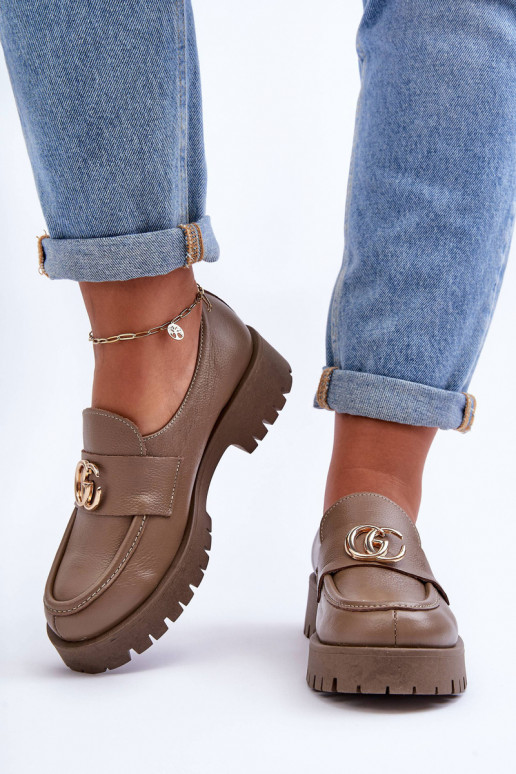 boty s ornamenty béžové Rosefalls