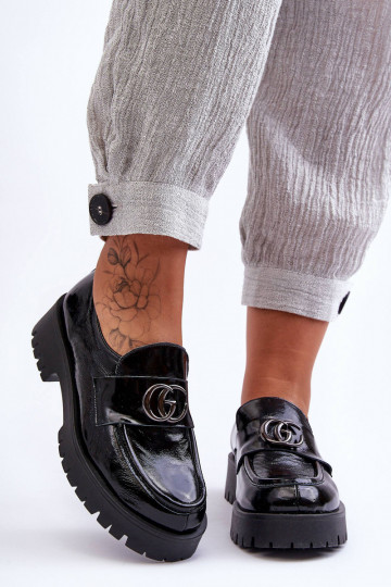 boty s ornamenty Černé Rosefalls