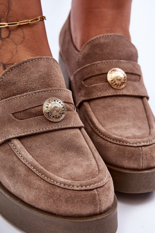 ze semiše boty  s podpatky béžové Lemar Dunadia ze semiše boty  s podpatky béžové Lemar Dunadia