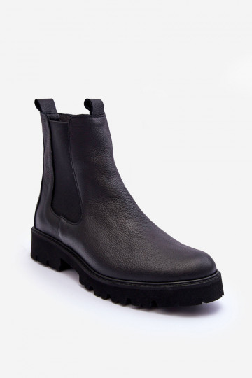  stylové podpatky Černé Nicole 2672