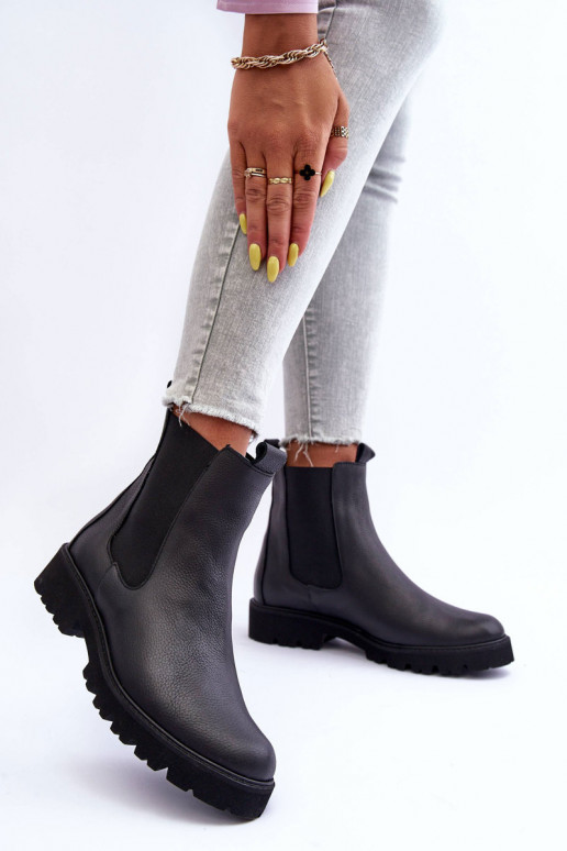 stylové podpatky Černé Nicole 2672  stylové podpatky Černé Nicole 2672