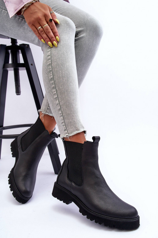 stylové podpatky Černé Nicole 2672  stylové podpatky Černé Nicole 2672