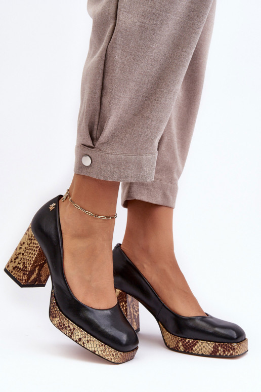 Obuv Laura Messi 2599 Černé   Obuv Laura Messi 2599 Černé